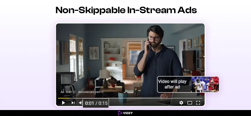 Non-Skippable In-Stream Ads