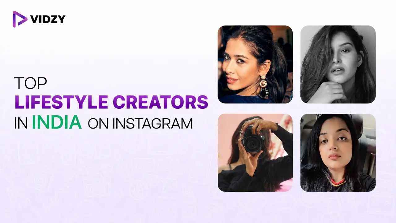 Top lifestyle Creators in India on Instagram