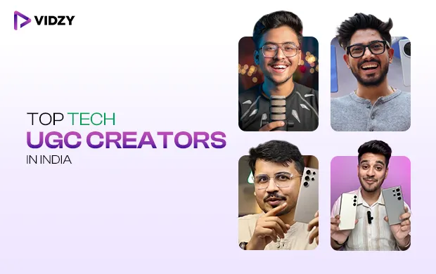 Top Tech UGC creators in India