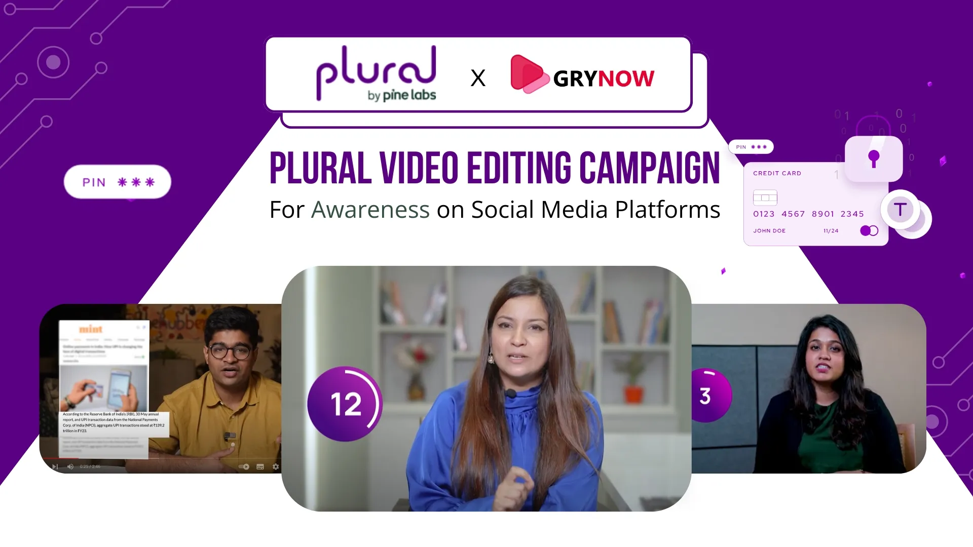 Plural Video Editing Campaign For Awareness on Social Media Platforms
