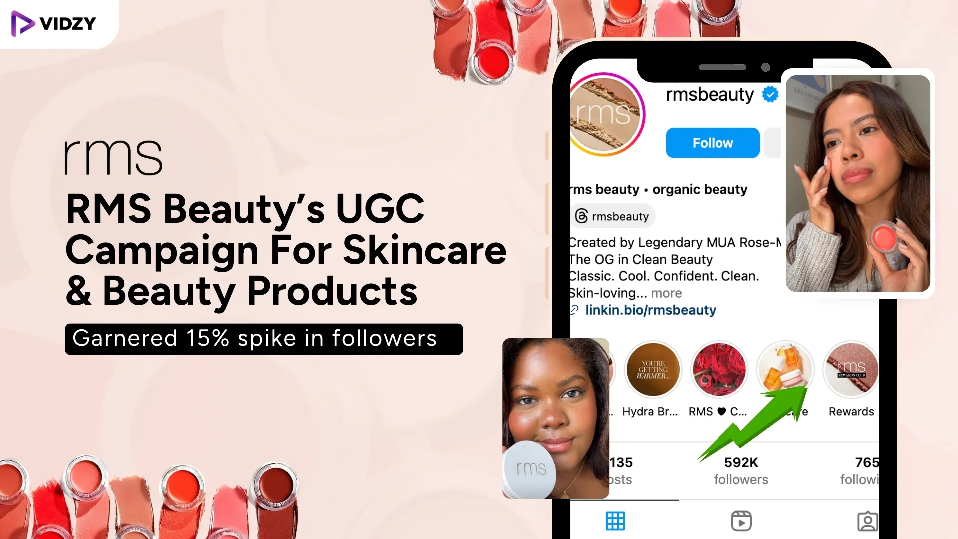 RMS Beauty’s UGC Campaign